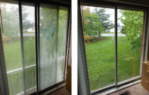 Alexandria Glass Door Replacement foggy 